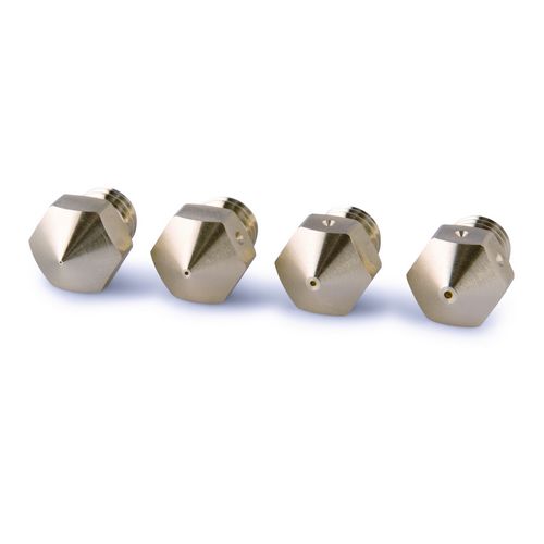 PrimaCreator MK8 Mixed Size Brass Nozzle - 4 pcs (0.20 mm/0.40 mm/0.60 mm/0.80 mm)