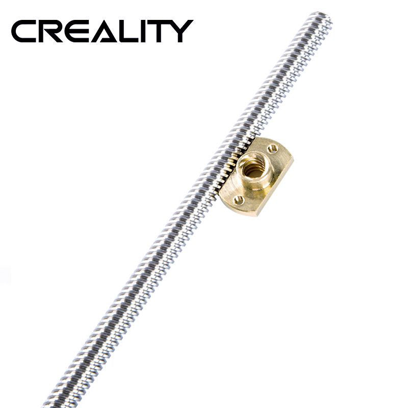 Creality 3D Z-axis Rod Lead Screw + T8 Brass Nut For Ender-3 3D Printer