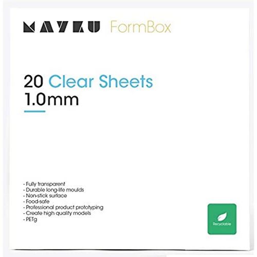 Mayku FormBox Clear Sheets 1.0mm 20 Pack